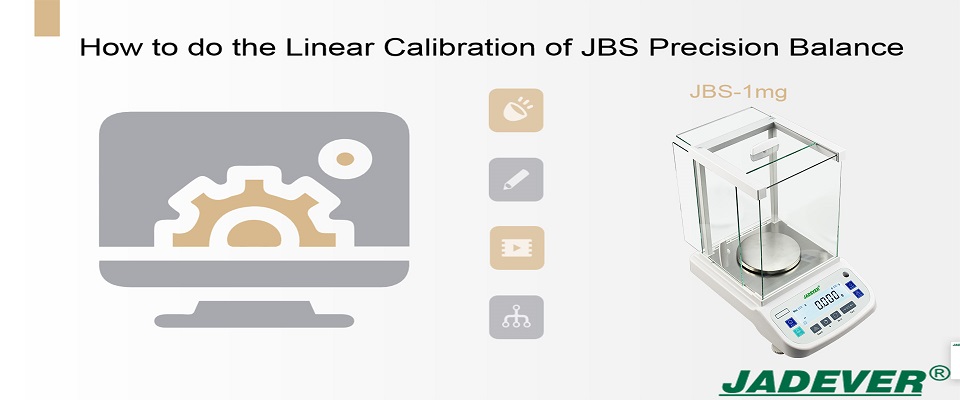 Как выполнить линейную калибровку прецизионных весов JBS