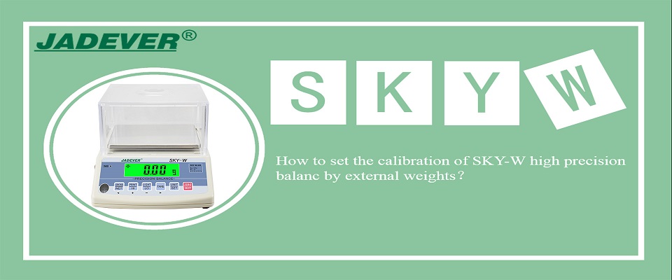 Как настроить калибровку высокоточных весов SKY-W по внешним гирям